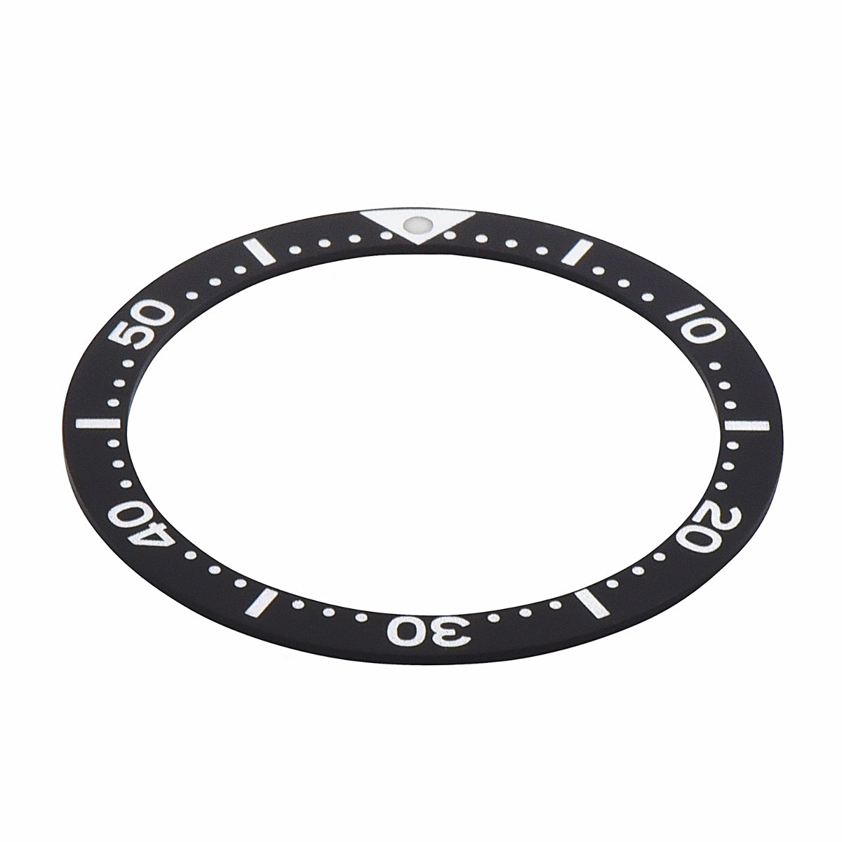 WATCH BEZEL INSERT FOR 41MM SEIKO DIVER 6105 - 8000 WATCH 37MM X 31.5MM BLACK