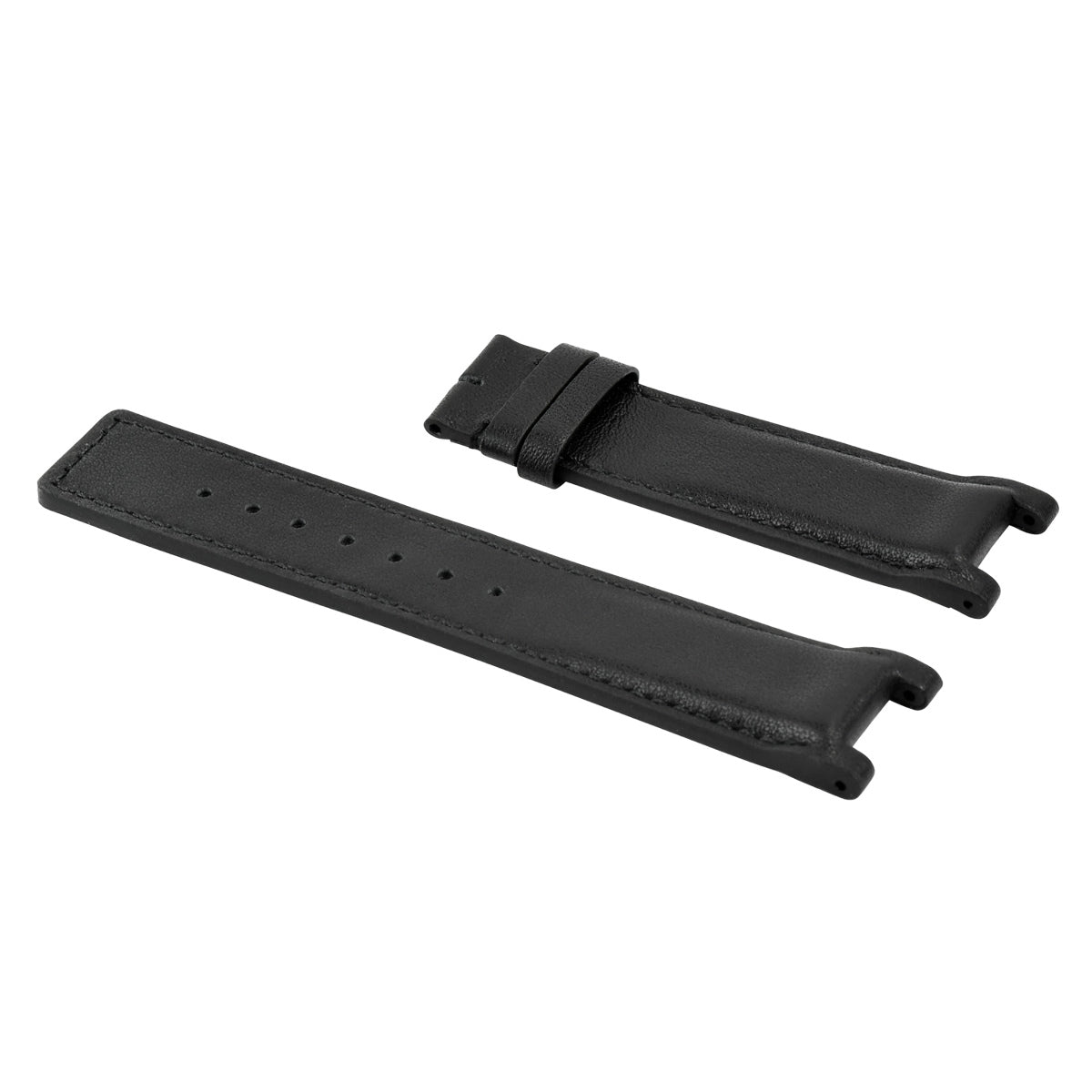 20MM REPLACMENT LEATHER WATCH STRAP BAND FOR GUCCI YA13309 WATCH BLACK