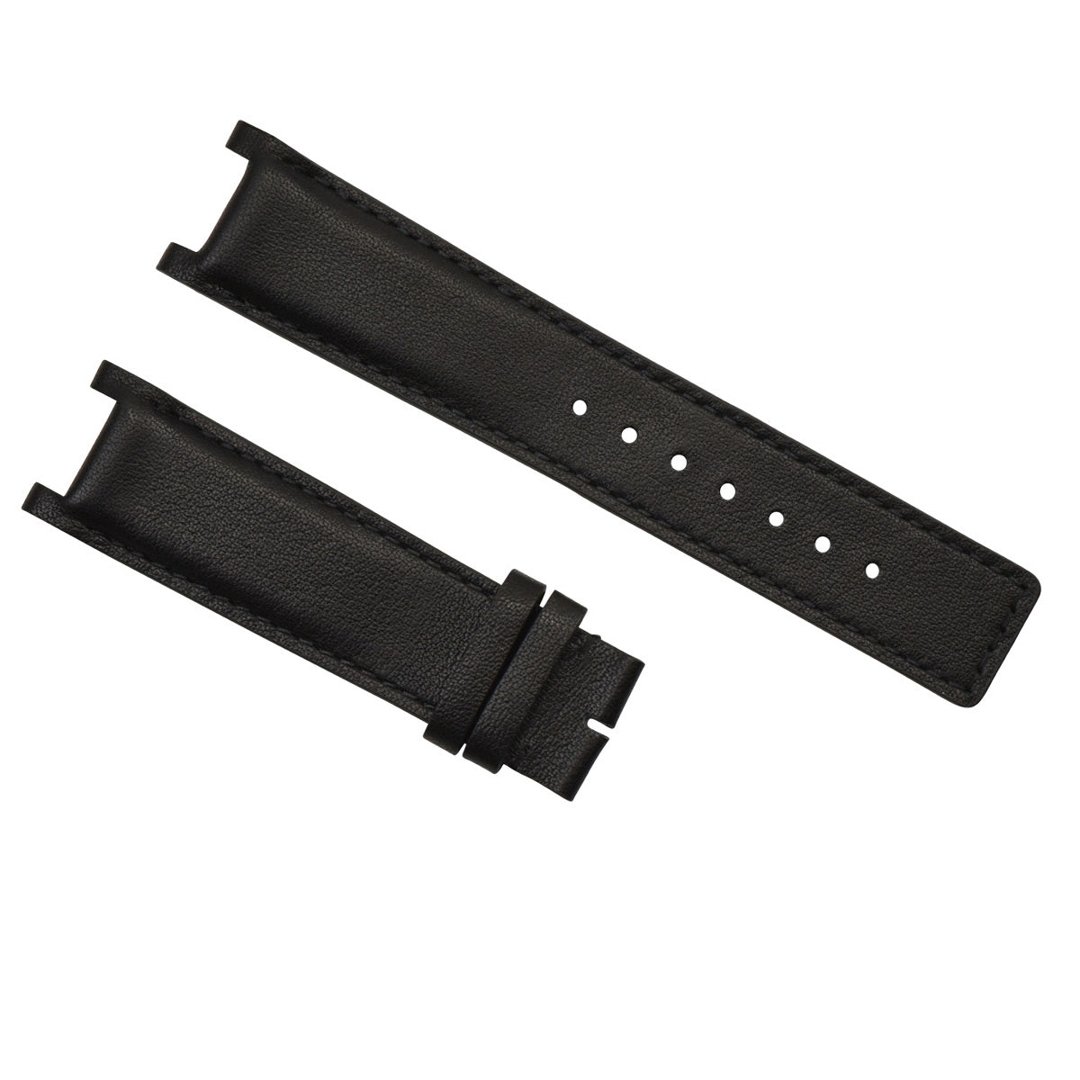 20MM REPLACMENT LEATHER WATCH STRAP BAND FOR GUCCI YA13309 WATCH BLACK