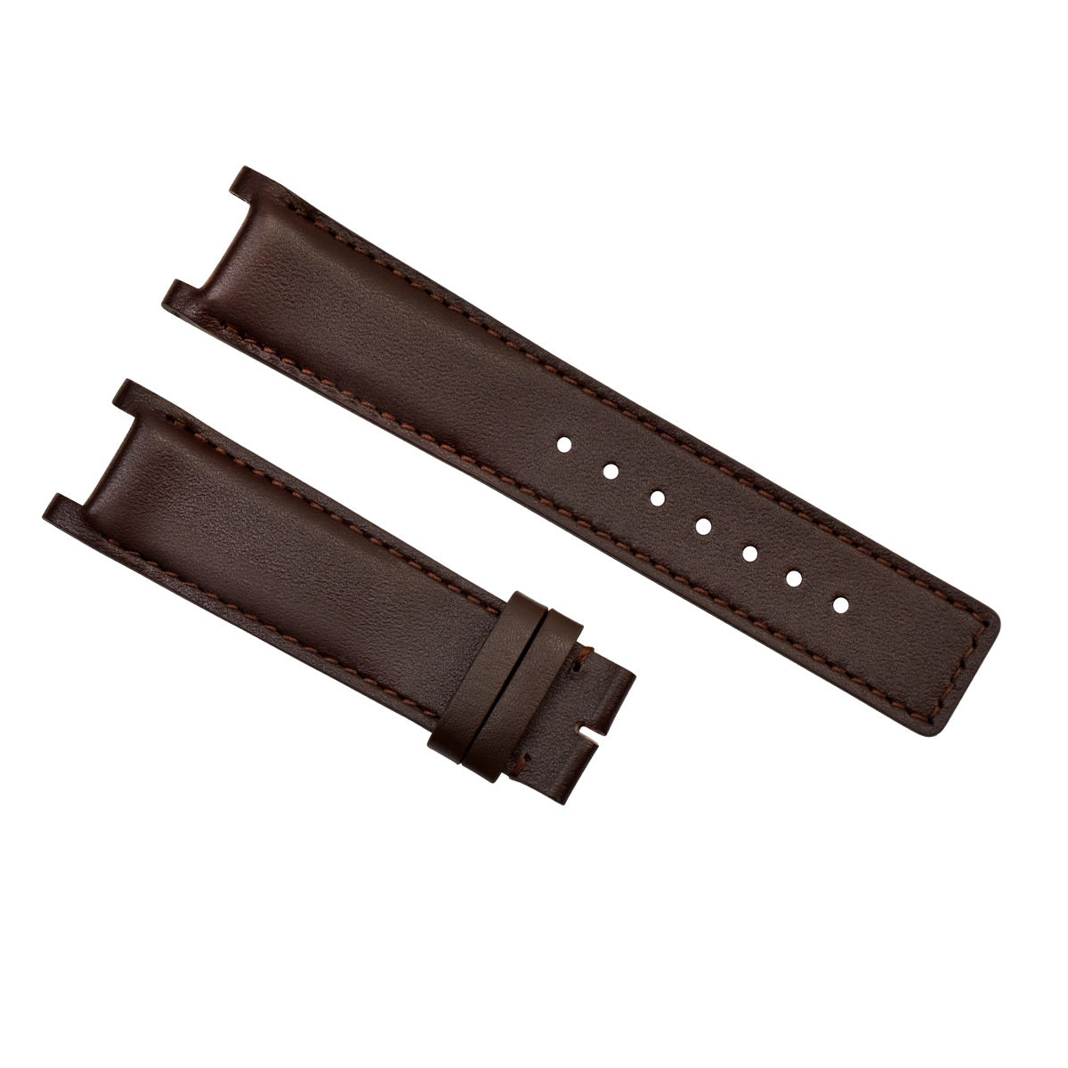 22MM REPLACMENT LEATHER WATCH STRAP BAND FOR GUCCI YA13309 WATCH BROWN