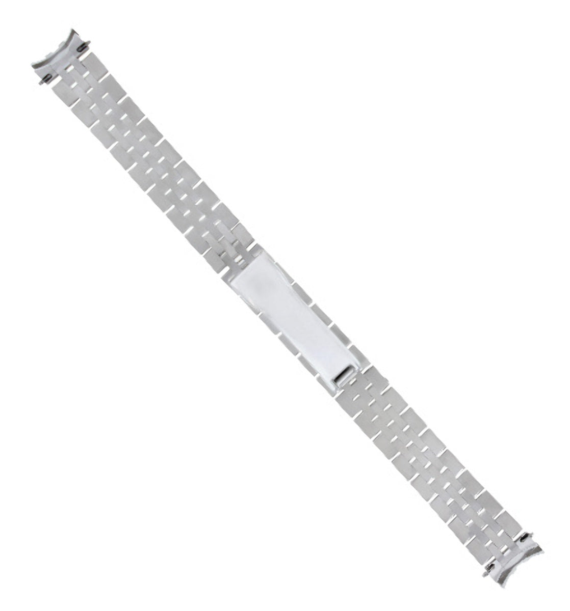 14MM JUBILEE WATCH BAND S/STEEL BRACELET LADY FOR ROLEX SOLID LINK HIDDEN CLASP