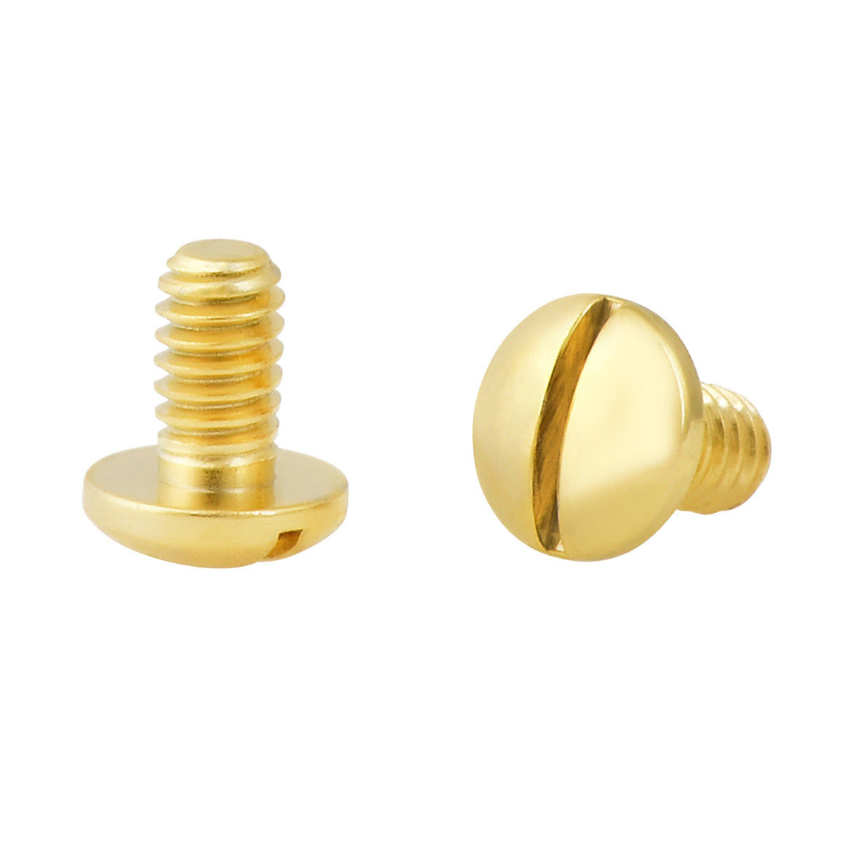 4 PCS SCREWS REPLACEMENT FOR CARTIER LOVE BRACELET THICKER THREAD GOLD TOP QLY