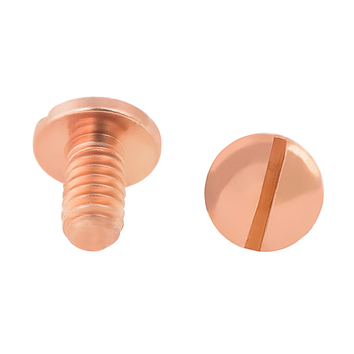 4 PCS SCREWS REPLACEMENT FOR CARTIER LOVE BRACELET THICKER THREAD ROSE TOP QLY