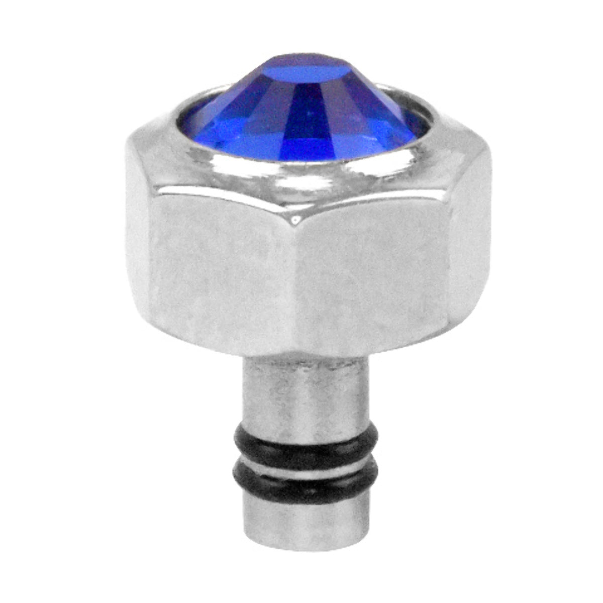 6.8MM WATCH CROWN FOR 42MM CALIBRE DE CARTIER SANTOS 3299 STAINLESS STEEL STONE