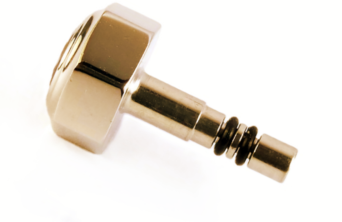 6.8MM WATCH CROWN FOR CARTIER CALIBRE SANTOS SAPPHIRE STONE ROSE GOLD