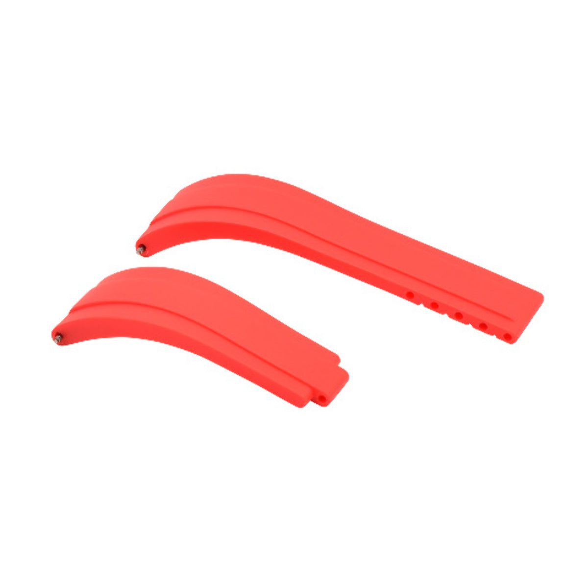 20MM RUBBER OYSTERFLEX STRAP BAND FOR ROLEX DATEJUST DAYTONA SUBMARINER GMT RED