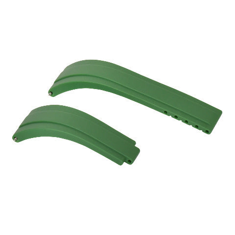 20MM RUBBER OYSTERFLEX STRAP BAND FOR ROLEX DATEJUST DAYTONA SUBMARINER GMT GREEN