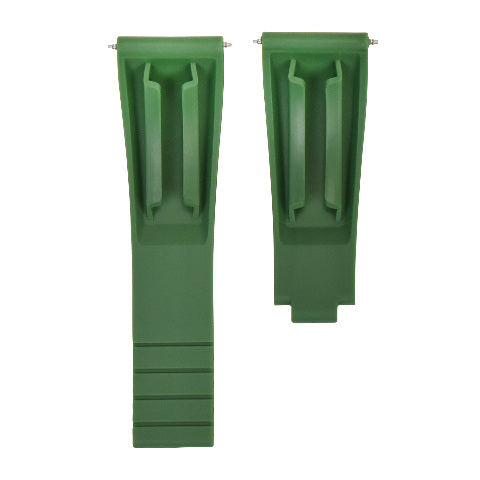20MM RUBBER OYSTERFLEX STRAP BAND FOR ROLEX DATEJUST DAYTONA SUBMARINER GMT GREEN
