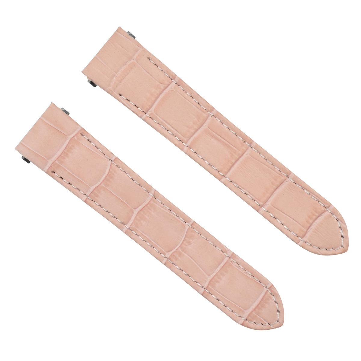 19MM LEATHER WATCH STRAP BAND FOR CARTIER ROADSTER 2510 2524 3312 RELEASE PINK