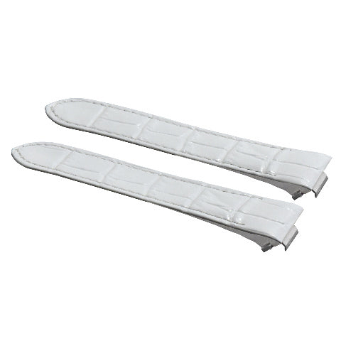20MM LEATHER WATCH STRAP BAND FOR CARTIER ROADSTER XL 2722 QUICK RELEASE WHITE