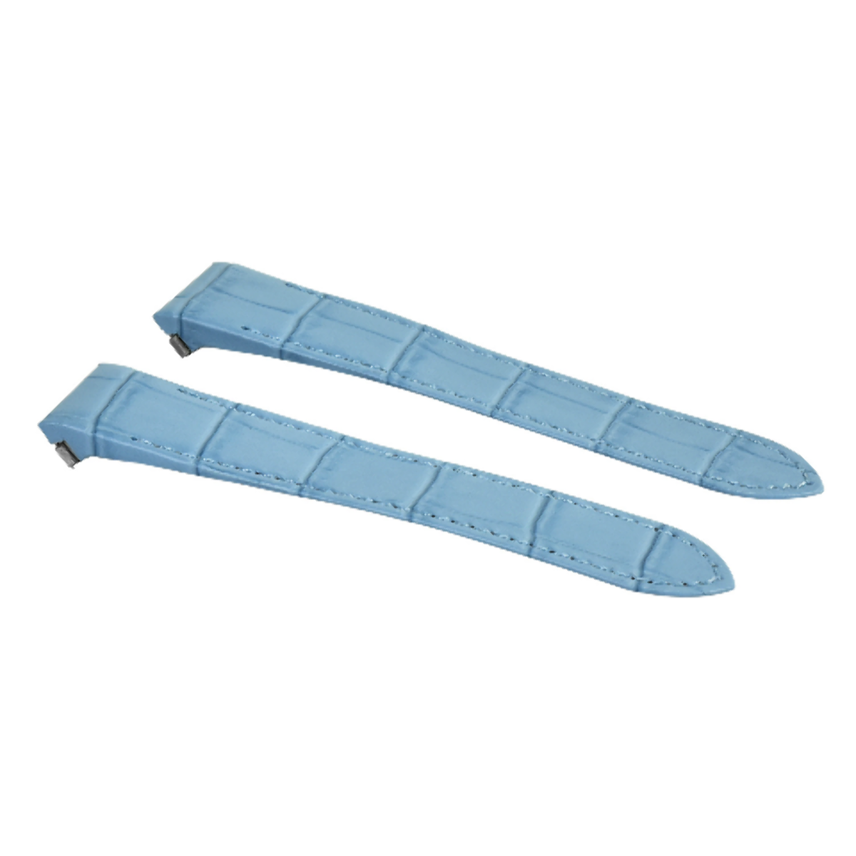 20MM LEATHER WATCH STRAP BAND FOR CARTIER ROADSTER 2618 2722 QUICK RELEASE LBLUE