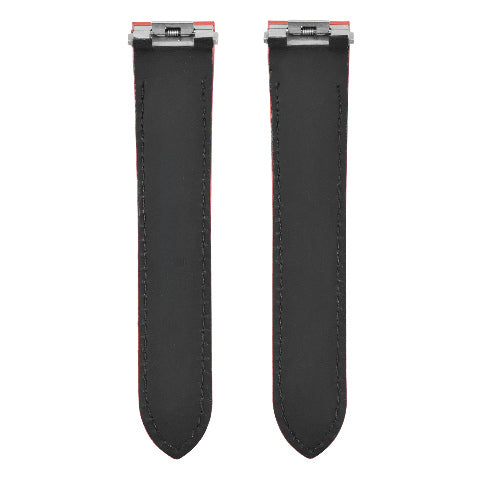19MM 20MM LEATHER WATCH BAND STRAP SMOOTH RELEASE FOR CARTIER ROADSTER 2675 2723