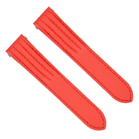 19MM 20MM LEATHER WATCH BAND STRAP SMOOTH RELEASE FOR CARTIER ROADSTER 2675 2723