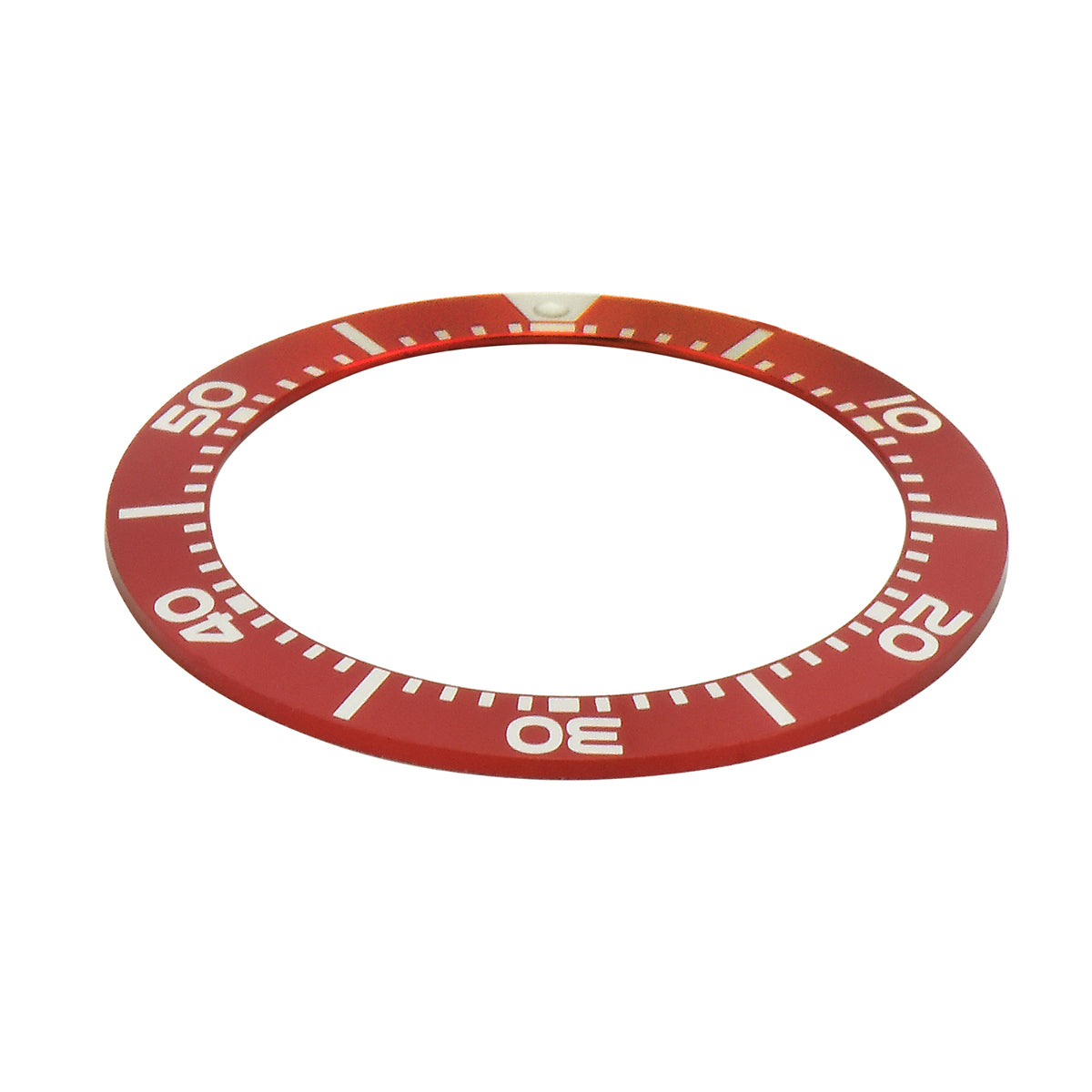 BEZEL INSERT FOR SEIKO PROSPEX SCUBA DIVER WATCH 200M SKA371 KINETIC RED TOP QY