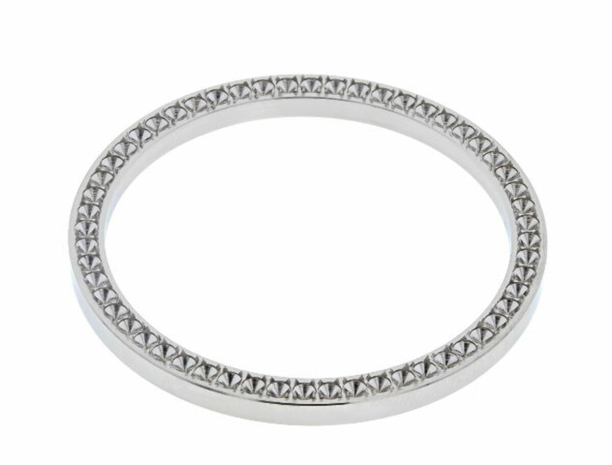 BEZEL BLANK STAINLESS STEEL FOR DIAMOND FITS 36MM ROLEX DATEJUST, PRESIDENT 5PT