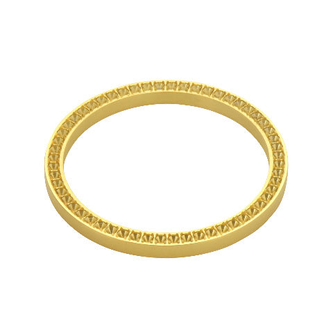 BEZEL FOR DIAMOND 36MM ROLEX .07 CT MENS 3CT 1601,1602,1603,16030 16200 1801 GOLD