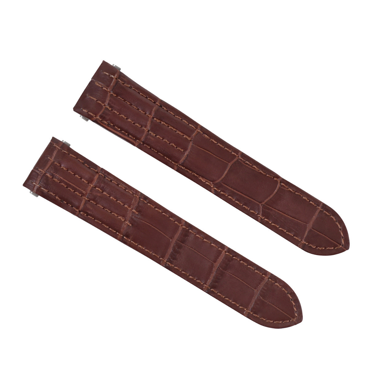 20MM LEATHER WATCH STRAP BAND FOR CARTIER ROADSTER XL CHRONO QUICK RELEASE BROWN
