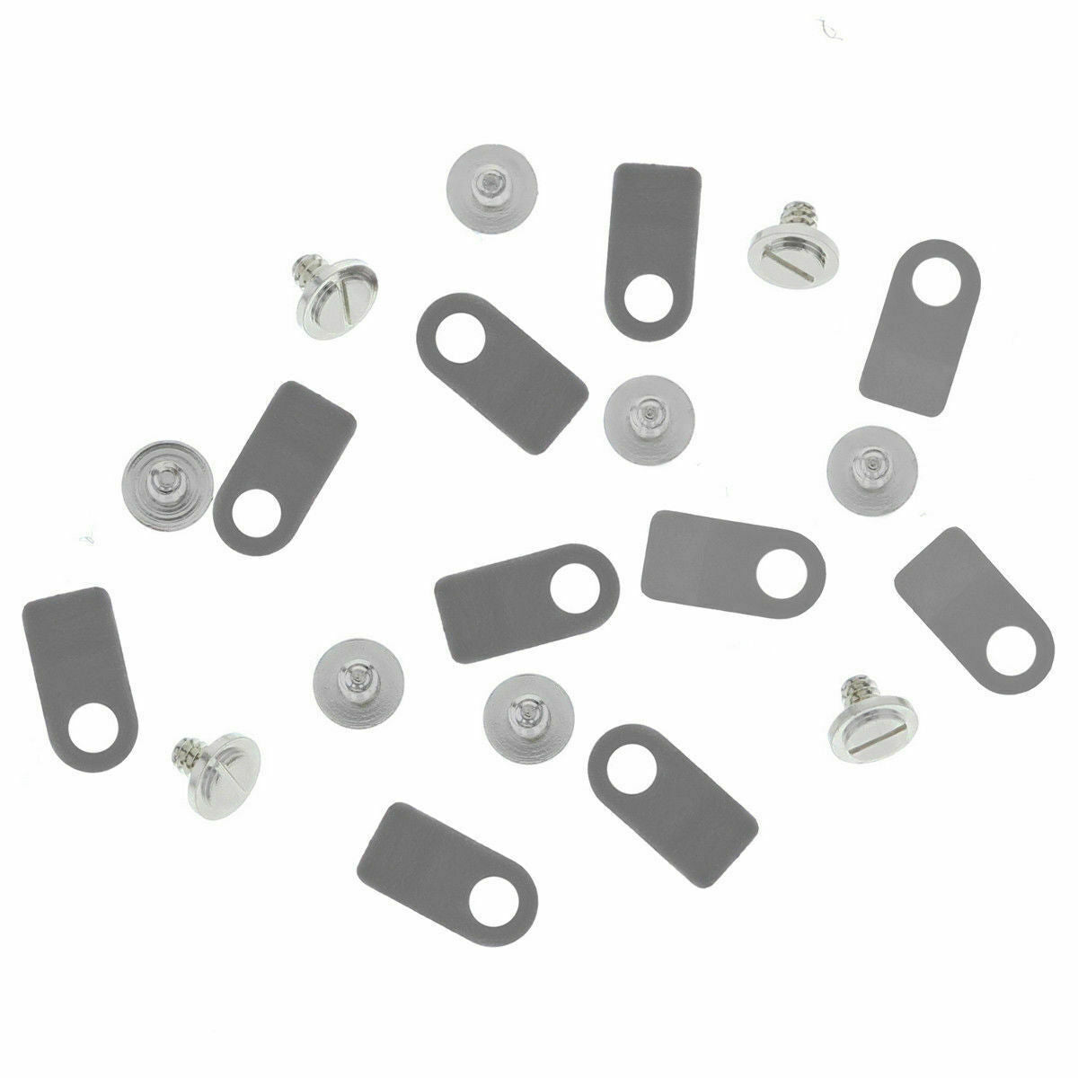 10 + 10 SCREW AND CLAMPS FOR ETA 2452 MOVEMENT STAINLESS STEEL