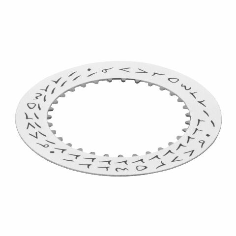 CALENDAR DATE DISC FOR 36MM ROLEX DATEJUST 116233 116234 ARABIC WHITE