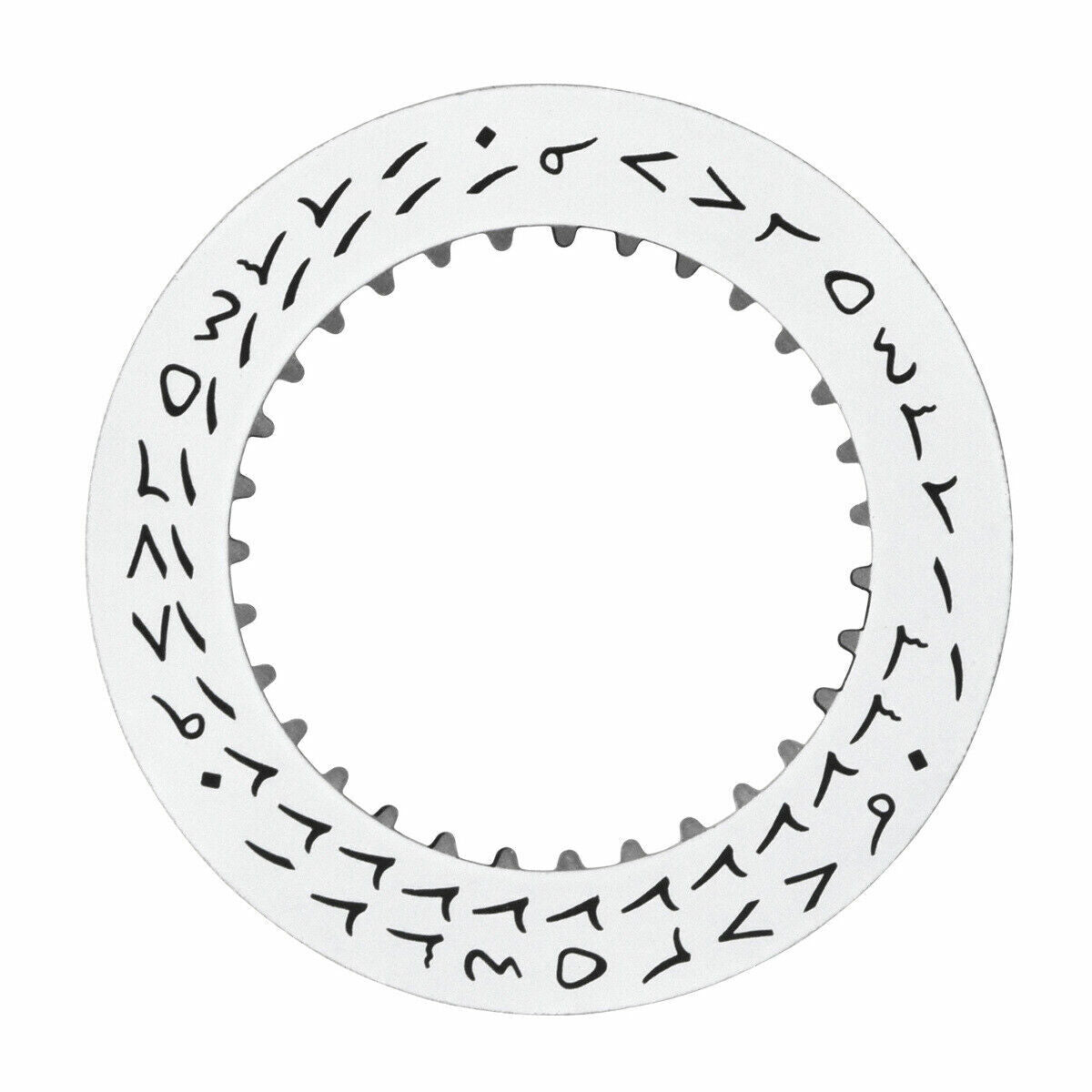 CALENDAR DATE DISC FOR 36MM ROLEX DATEJUST 116233 116234 ARABIC WHITE