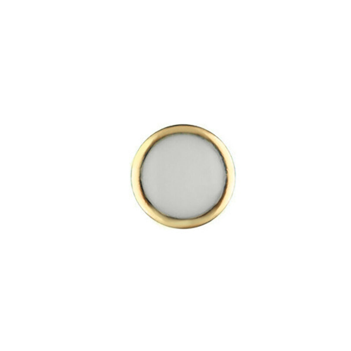 PEARL FLAT PIP FOR BEZEL INSERT ROLEX SUBMARINER 116610 116619 SWISS GREEN GOLD
