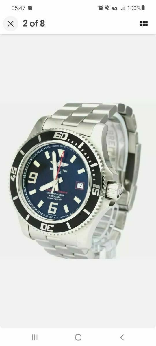 20MM WATCH BAND LINK FOR BREITLING 62A,164A, 169A, 170A, 173A, 203A, 206A POLISH