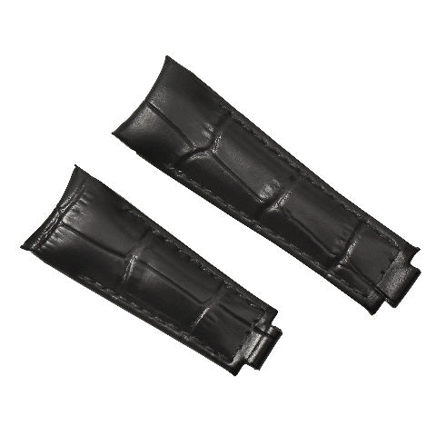 20MM LEATHER WATCH BAND STRAP FOR ROLEX DAYTONA DATEJUST PRESIDENT 16518 16520