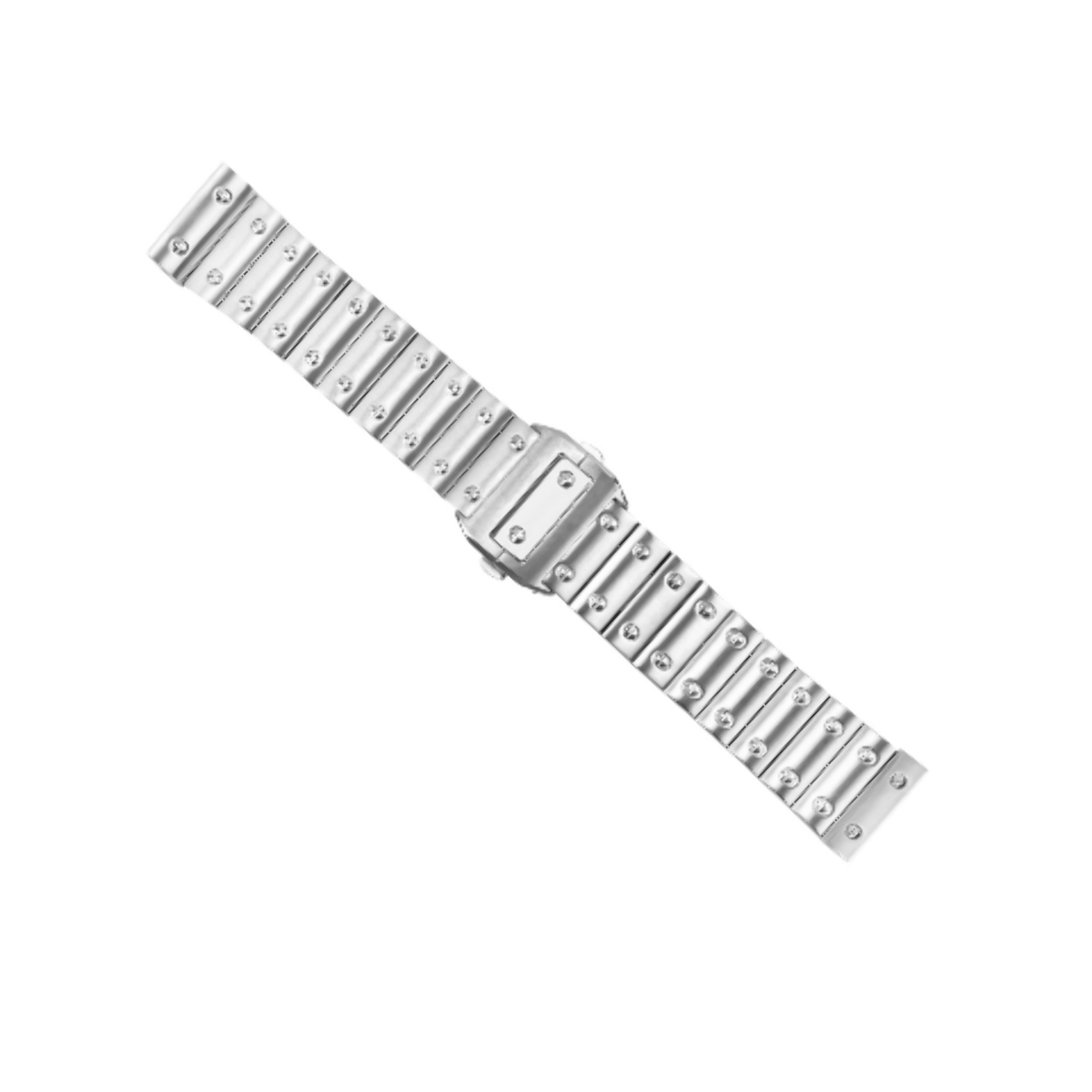 23MM WATCH BAND FOR 38MM CARTIER SANTOS 100 XL WSSA0018 BRACELET STAINLESS STEEL