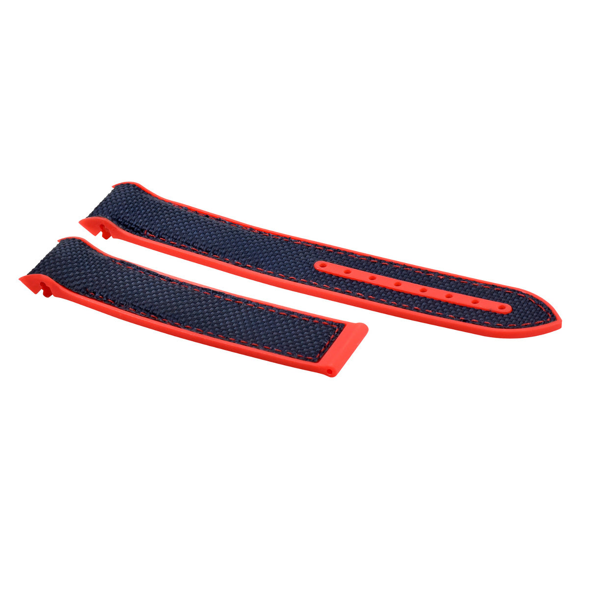 20MM NYLON RUBBER WATCH BAND STRAP FOR OMEGA SEAMASTER 300 PLANET BLUE RD