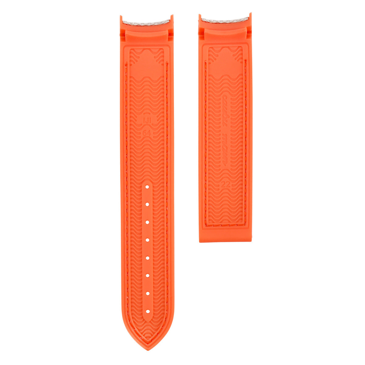 22MM NYLON RUBBER WATCH BAND STRAP FOR OMEGA SEAMASTER 300 PLANET GRAY