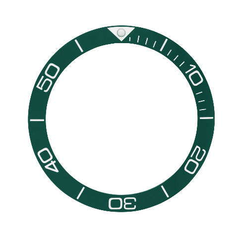 CERAMIC BEZEL INSERT FOR 42MM OMEGA SEAMASTER 300 PROFESSIONAL 385 x31.30 GREEN