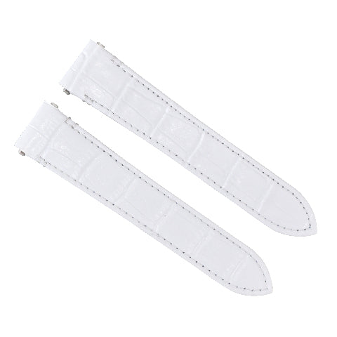 21MM LEATHER WATCH BAND STRAP FOR CARTIER SANTOS WSSA0018 QUICK RELEASE