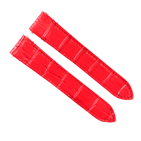 21MM LEATHER WATCH BAND STRAP FOR CARTIER SANTOS WSSA0018 QUICK RELEASE