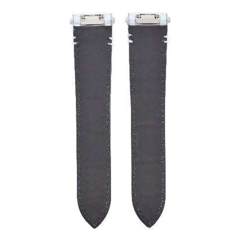 21MM LEATHER WATCH BAND STRAP FOR CARTIER SANTOS WSSA0018 QUICK RELEASE