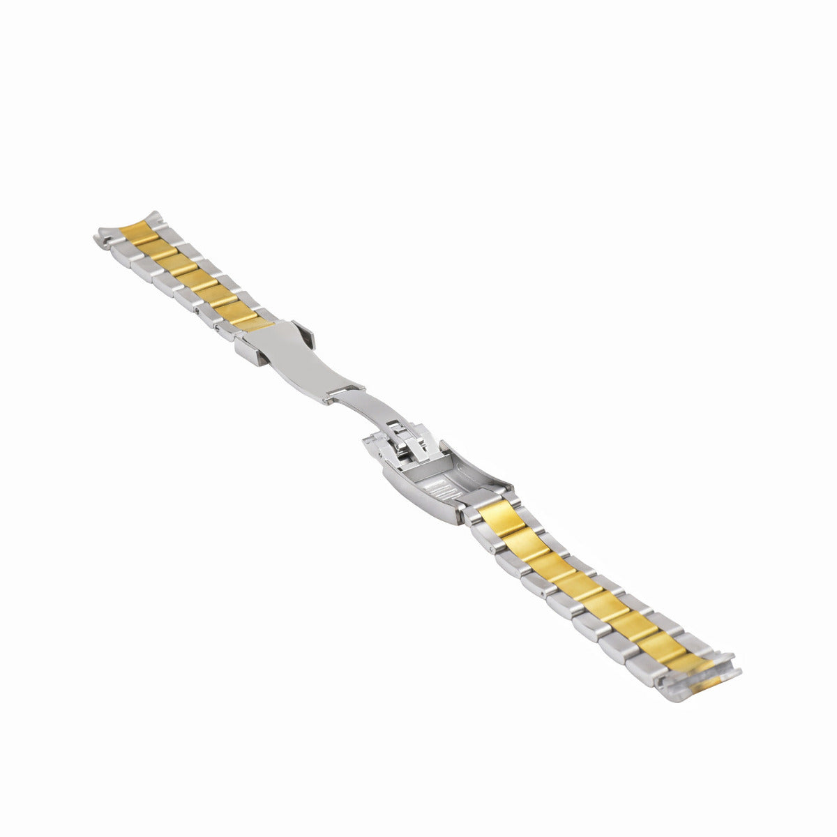 21MM OYSTER WATCH BAND FOR ROLEX DATEJUST SUBMARINER GMT GLIDE LOCK TWO TONE