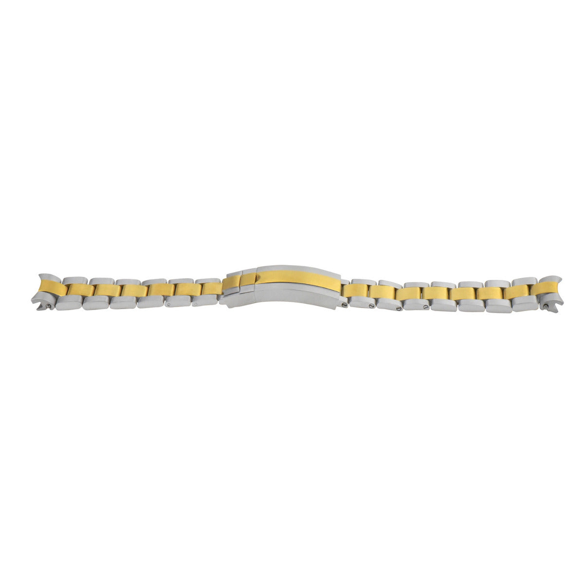 21MM OYSTER WATCH BAND FOR ROLEX DATEJUST SUBMARINER GMT GLIDE LOCK TWO TONE