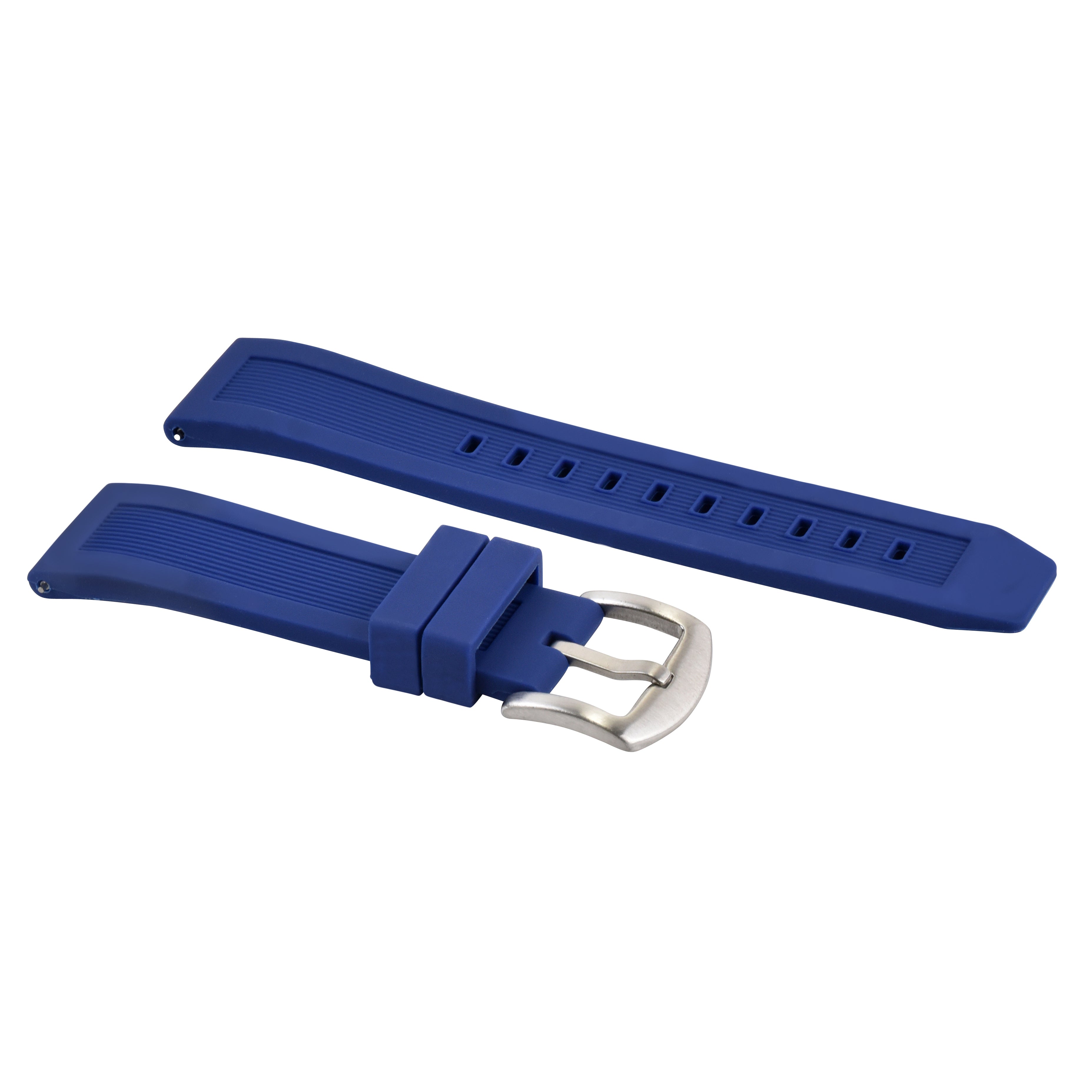 22MM RUBBER STRAP WATCH BAND FOR CITIZEN PROMASTER BJ2169-08E BJ2169-88E BLUE
