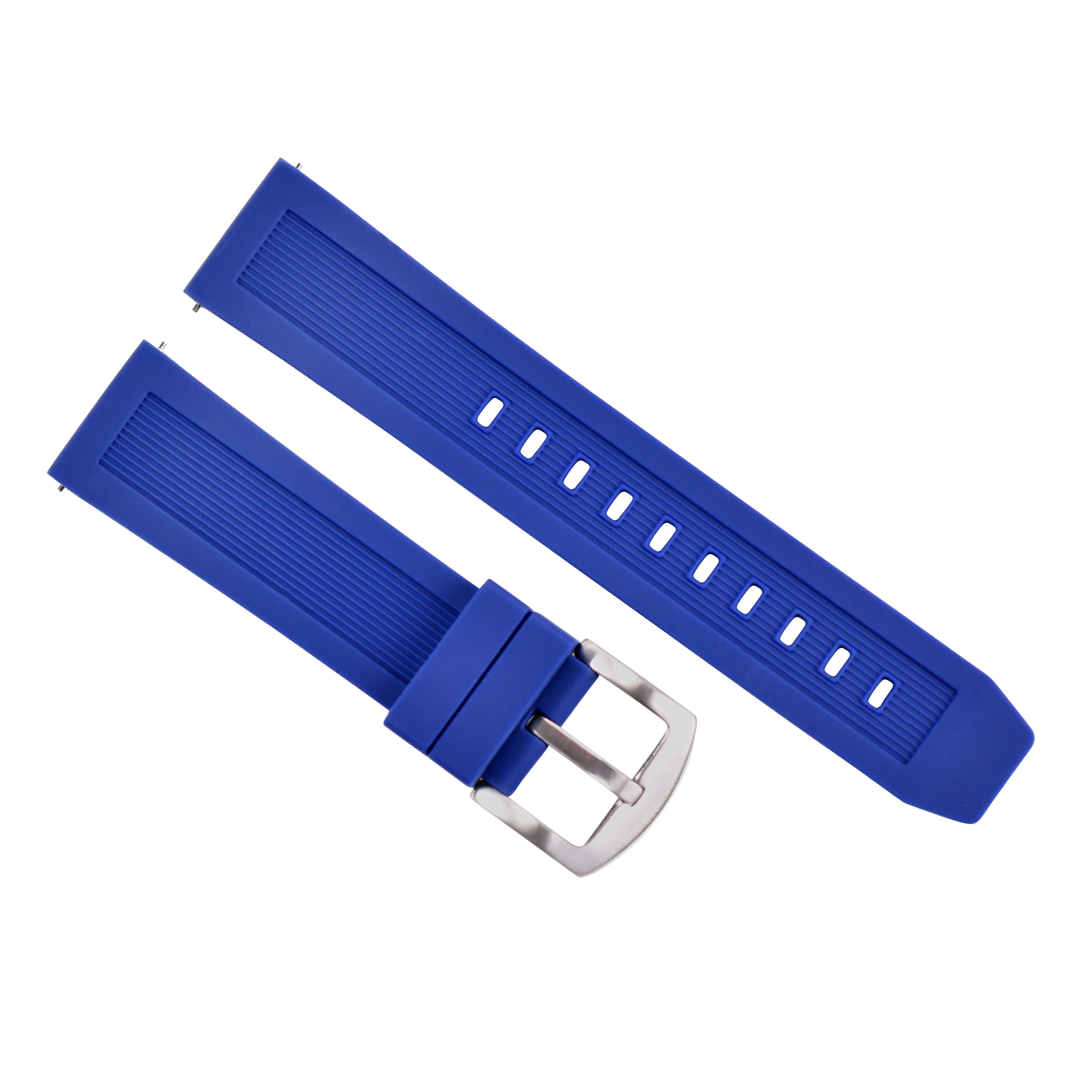 22MM RUBBER STRAP WATCH BAND FOR CITIZEN PROMASTER BJ2169-08E BJ2169-88E BLUE