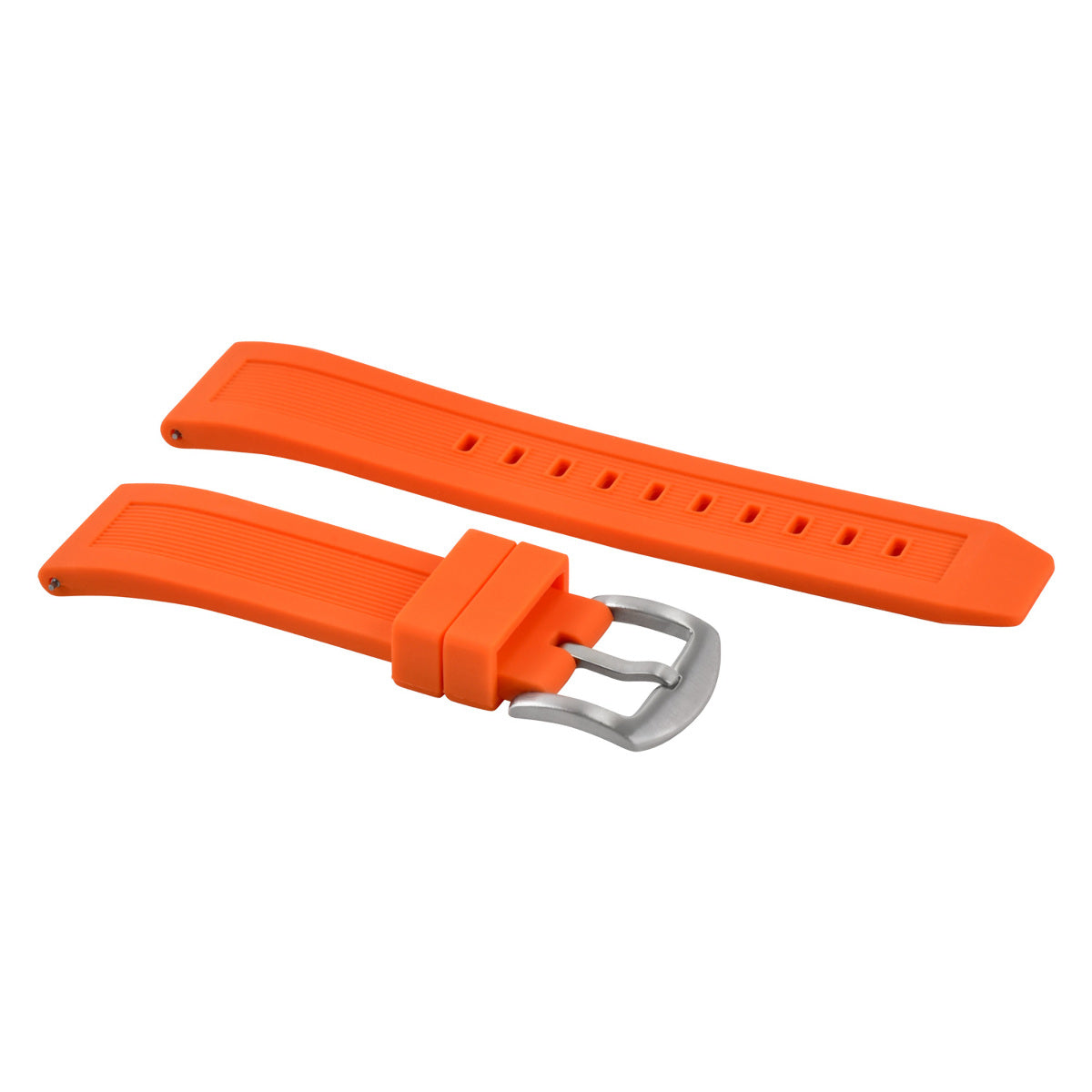 22MM RUBBER STRAP WATCH BAND FOR CITIZEN PROMASTER BJ2169-08E BJ2169-88E ORANGE