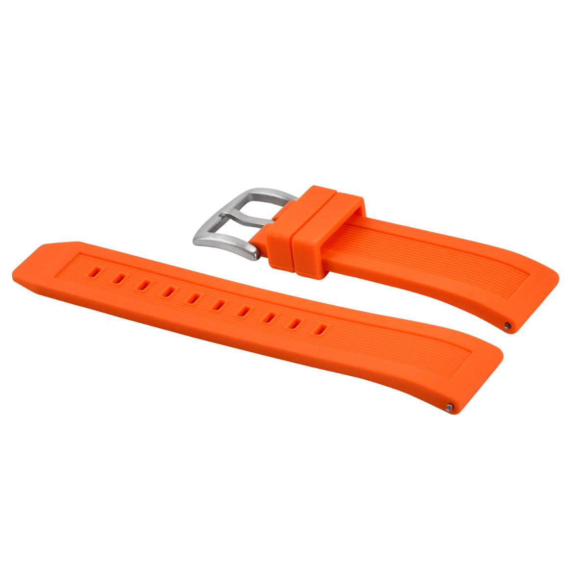 22MM RUBBER STRAP WATCH BAND FOR CITIZEN PROMASTER BJ2169-08E BJ2169-88E ORANGE