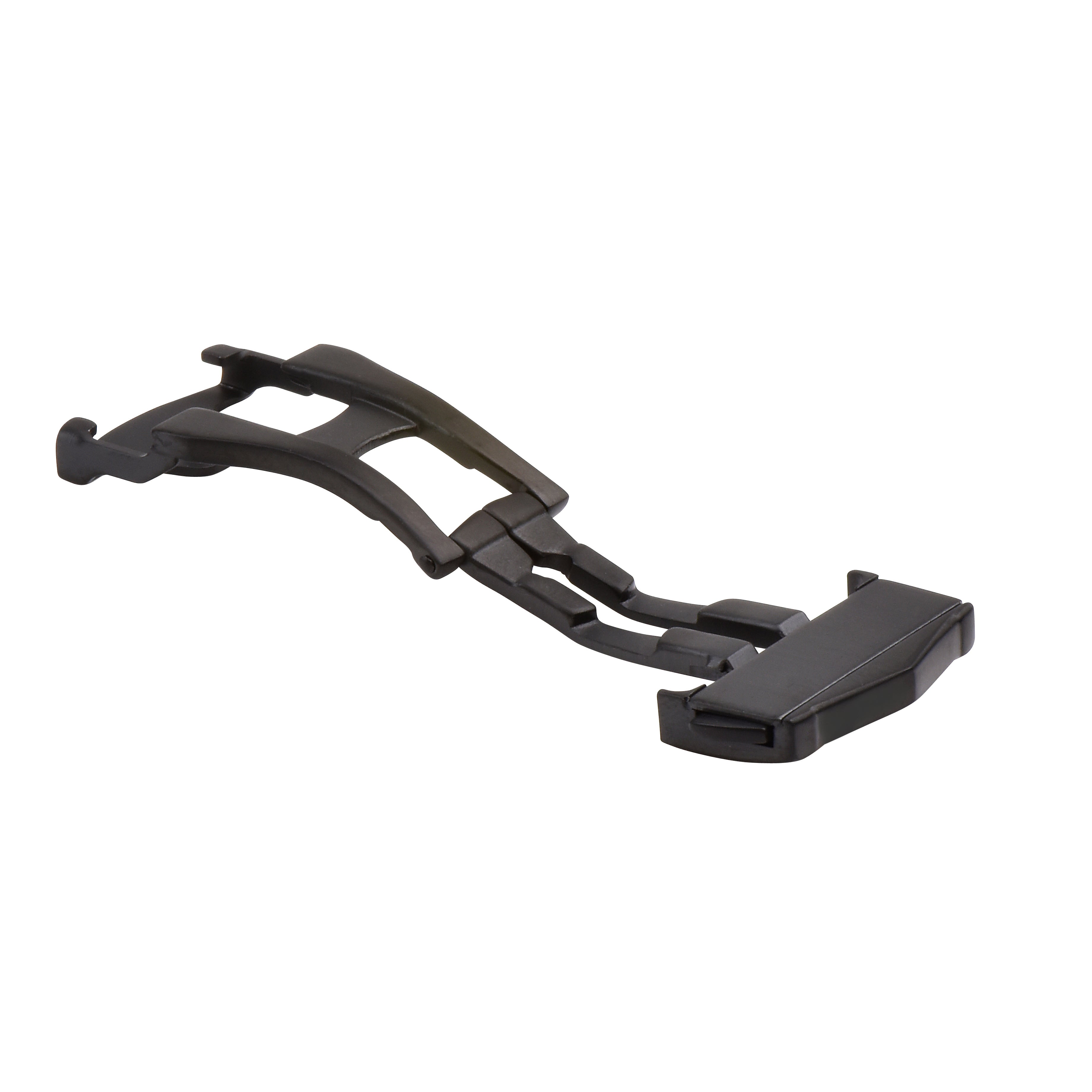 20MM CLASP FOR OMEGA SEAMASTER PLANET OCEAN SPEEDMASTER MOON BUCKLE BLACK MATTE