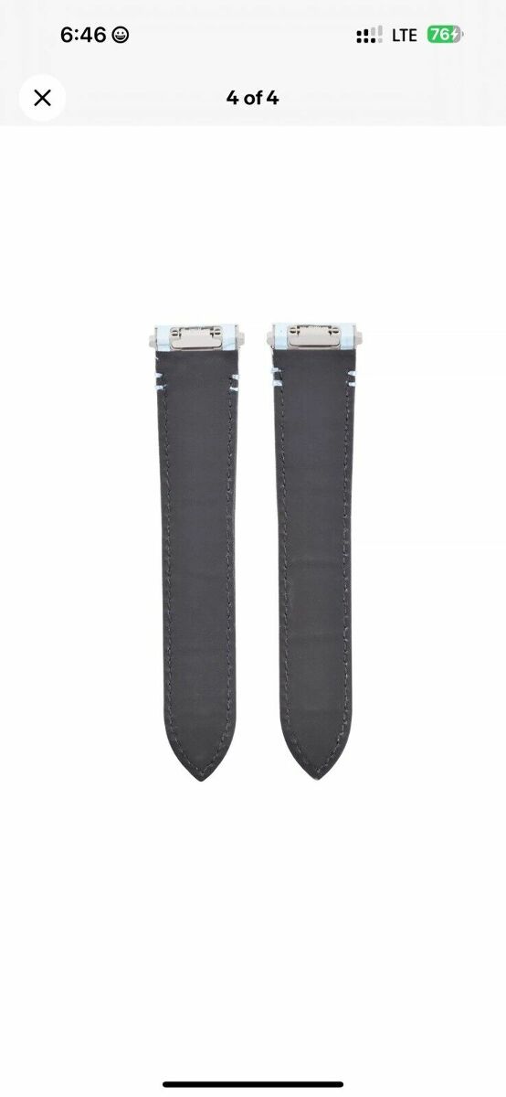 21MM LEATHER WATCH STRAP BAND FOR CARTIER SANTOS WSSA0018 4072 QUICK RELEASE GREEN