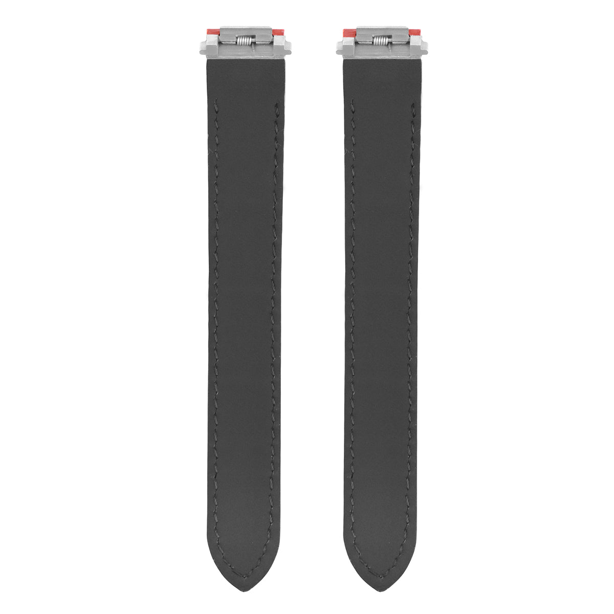 15MM LEATHER WATCHBAND STRAP FOR LADY CARTIER ROADSTER 2675 2723 QUICK RELAS RED