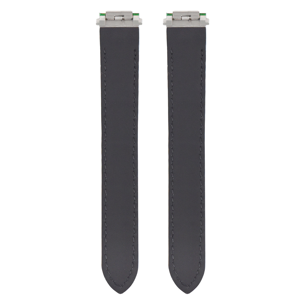 15MM LEATHER WATCH STRAP BAND FOR CARTIER ROADSTER 2675 2723 QUICK RELEASE LADY, Green, view 4