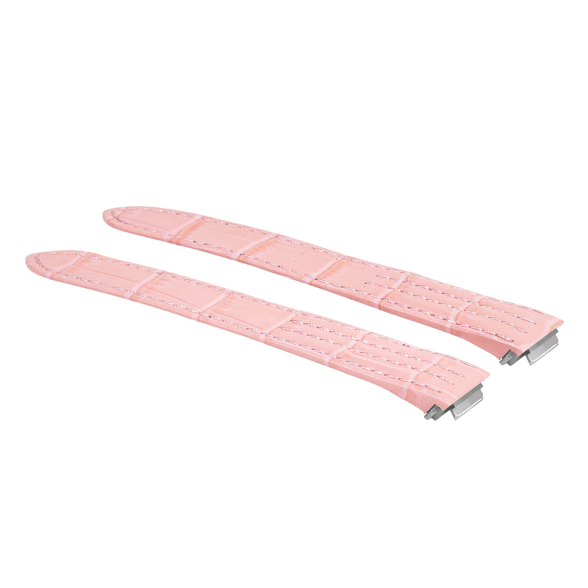 15MM LEATHER WATCH STRAP BAND FOR LADY CARTIER ROADSTER 2675 2723 QUICK REL PINK