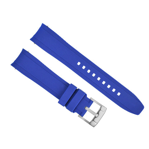 20/21/22MM UNIVERSAL CURVED END SILICONE RUBBER WATCH BAND STRAP WITH CLASP