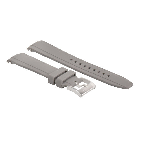 20/21/22MM UNIVERSAL CURVED END SILICONE RUBBER WATCH BAND STRAP WITH CLASP
