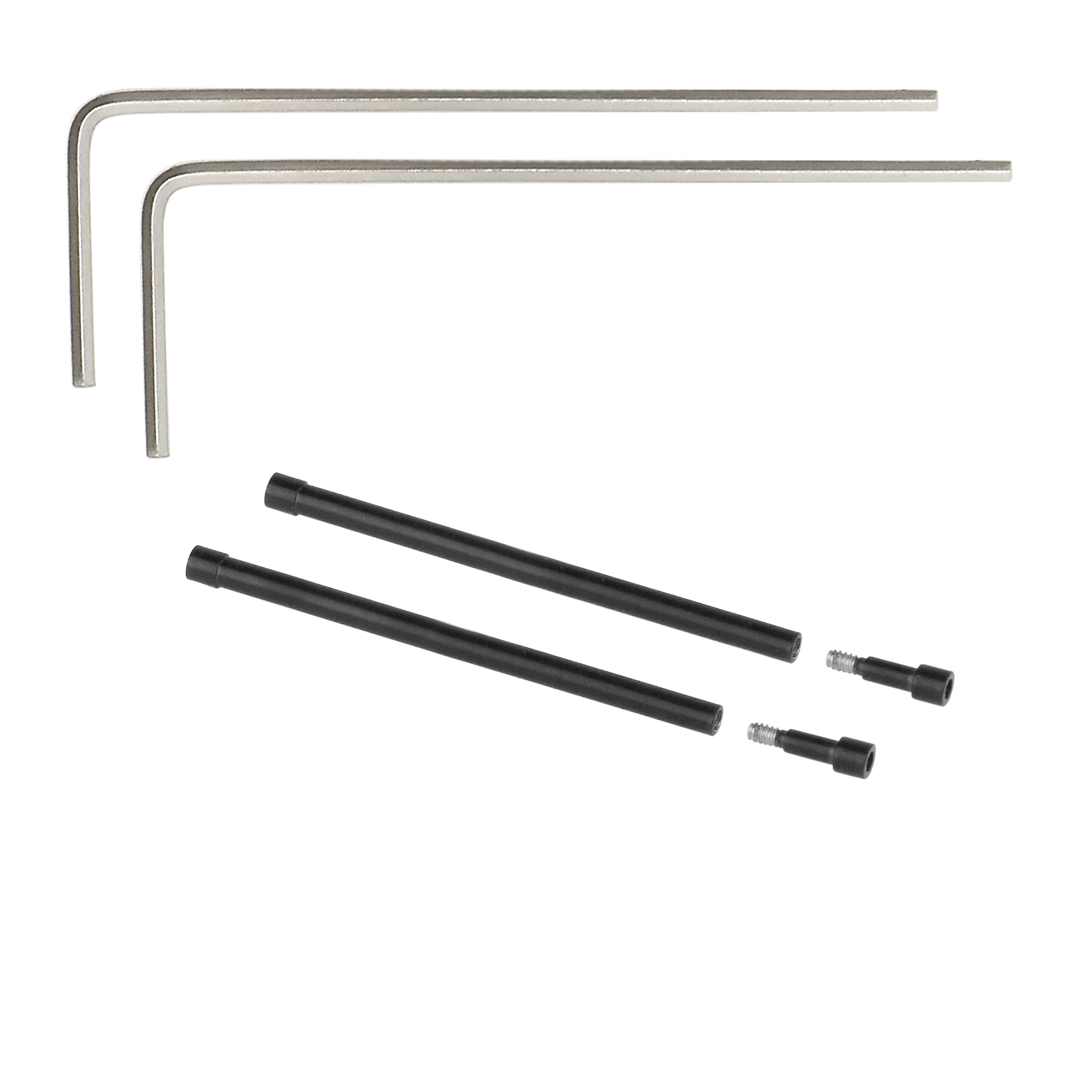 27MM SCREW TUBE BAR EAR ROD LINK FOR BLANCPAIN FIFTY FATHOMS LUGS + TOOLS BLACK