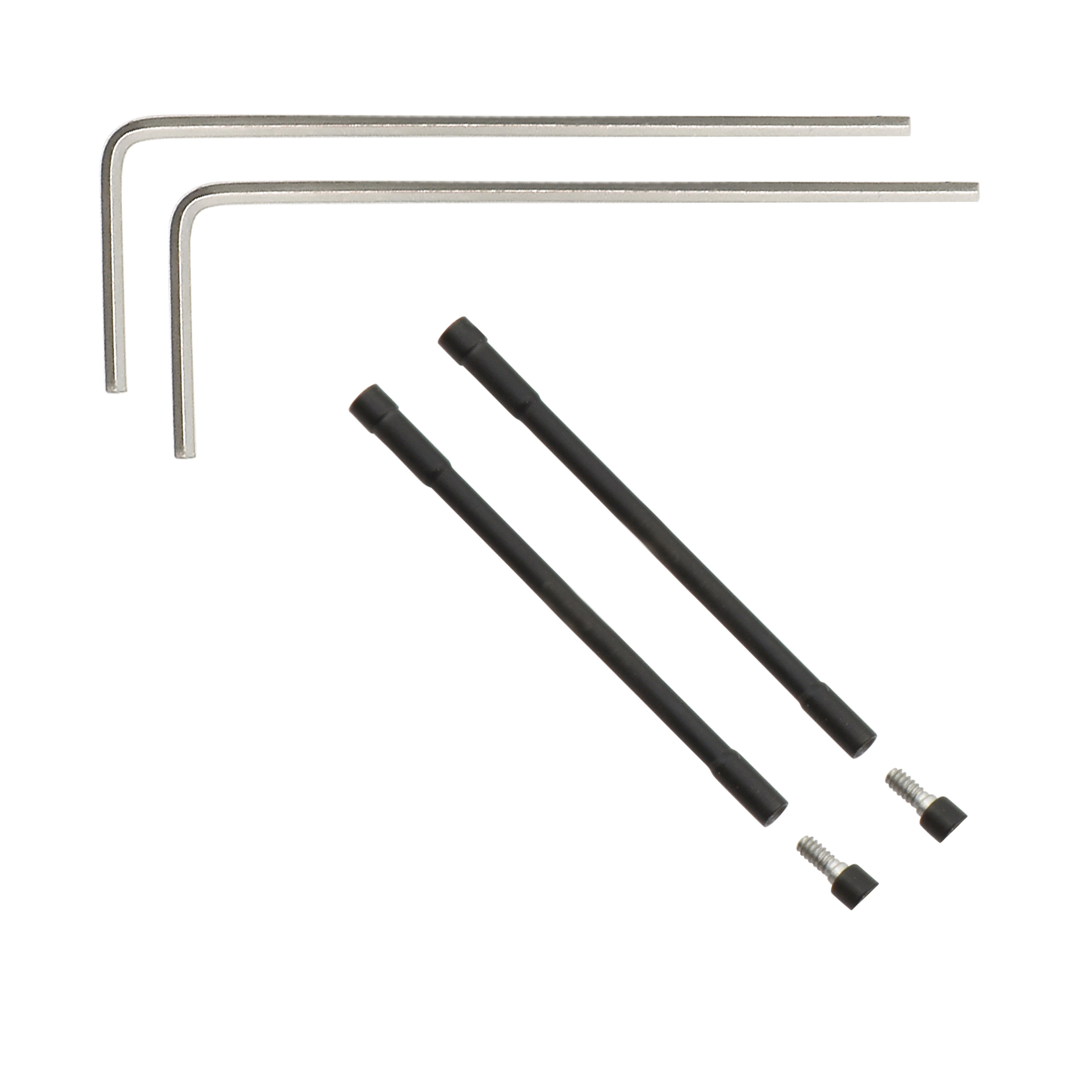 27MM SCREW TUBE BAR EAR ROD LINK FOR BLANCPAIN FIFTY FATHOMS LUGS + TOOLS BLACK