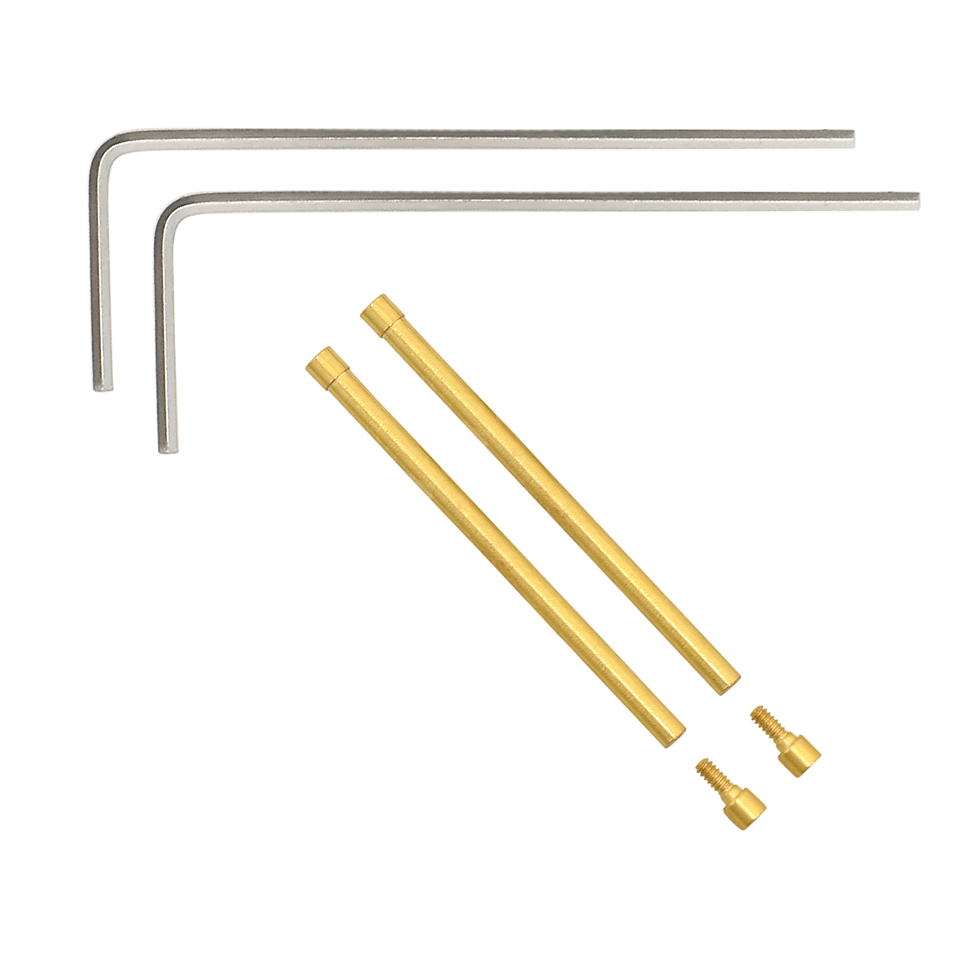 30MM SCREW TUBE BAR EAR ROD LINK FOR BLANCPAIN FIFTY FATHOMS LUGS + TOOLS GOLD